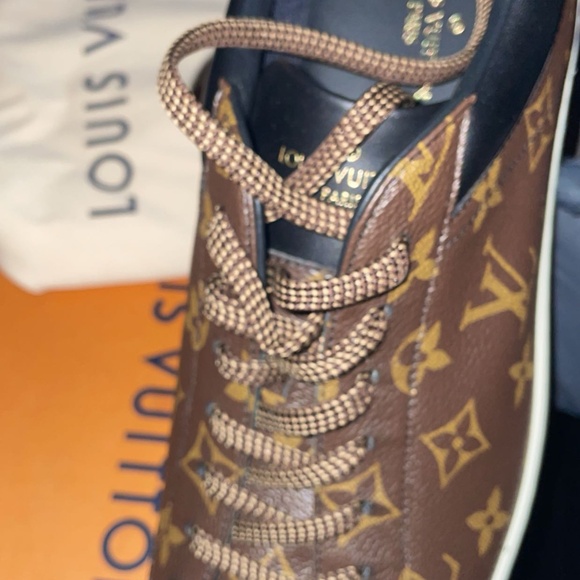 Louis Vuitton Luxembourg Sneakers Brown Monogram - Picture 3 of 7
